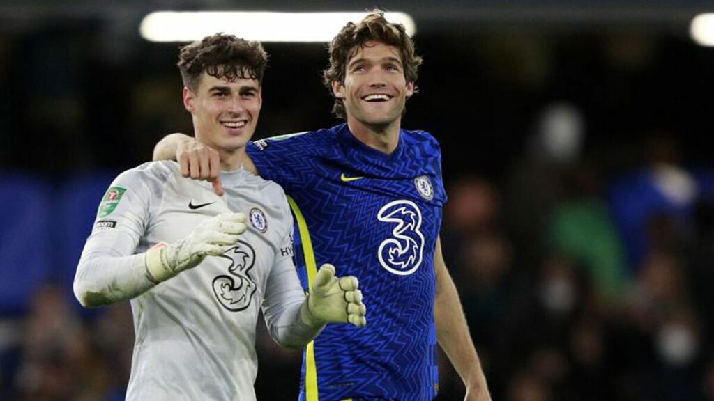 Kepa Arrizabalaga, Marcos Alonso