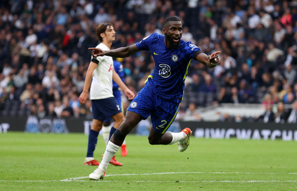 Antonio Rudiger vs Spurs