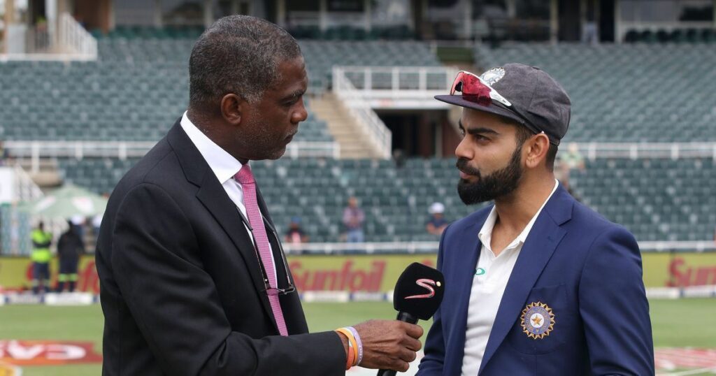 Michael Holding, Virat Kohli