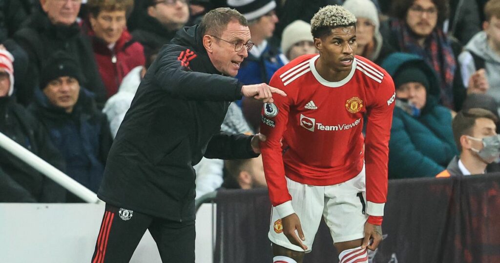 Ralf Rangnick, Marcus Rashford