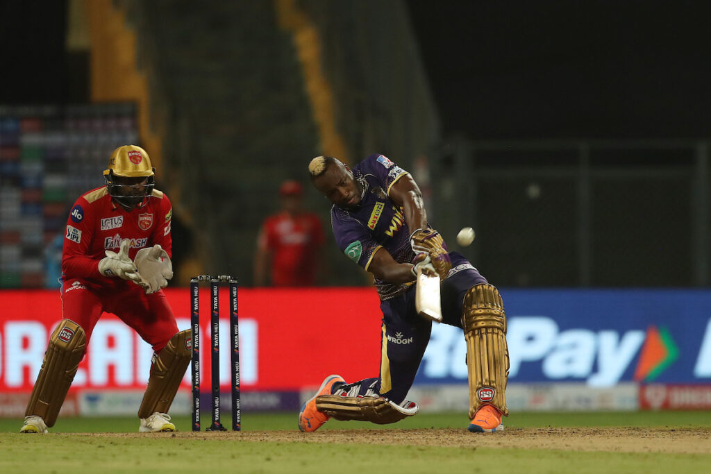 Andre Russell vs Punjab Kingss