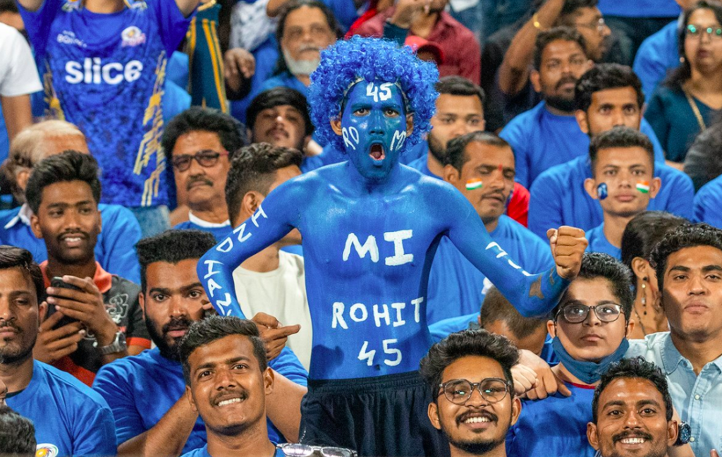Mumbai Indians fans