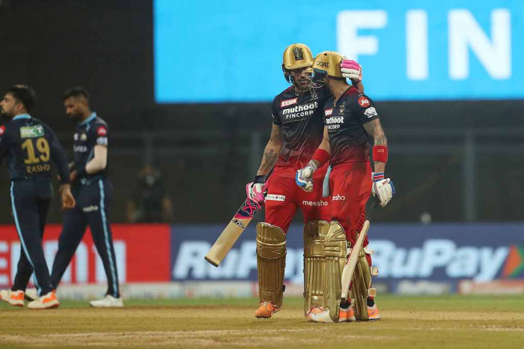 Royal Challengers Bangalore vs Gujarat Titans