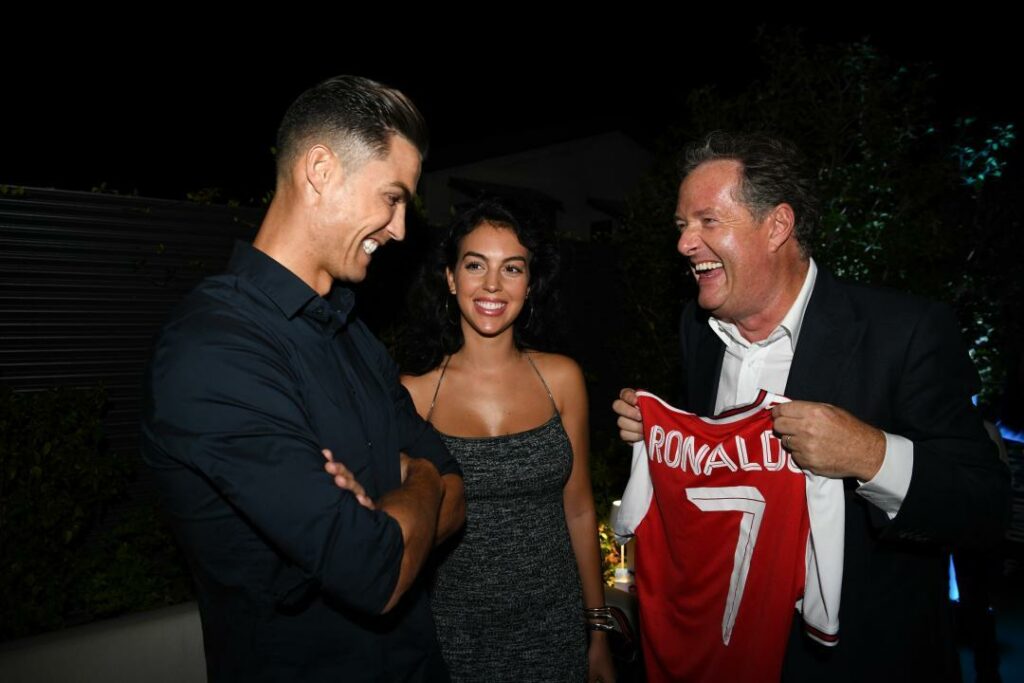 Cristiano Ronaldo, Piers Morgan