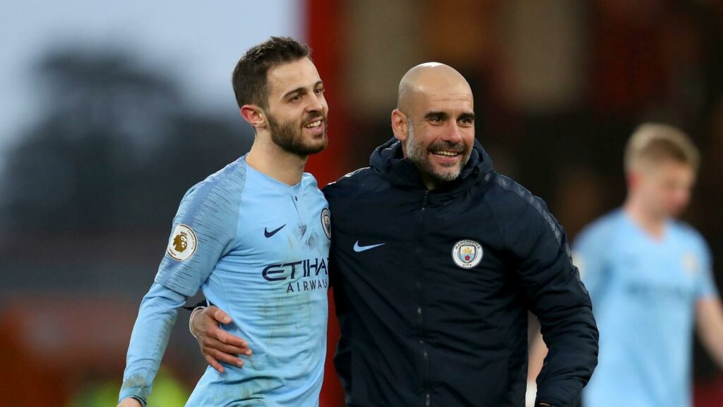 Bernardo Silva, Pep Guardiola