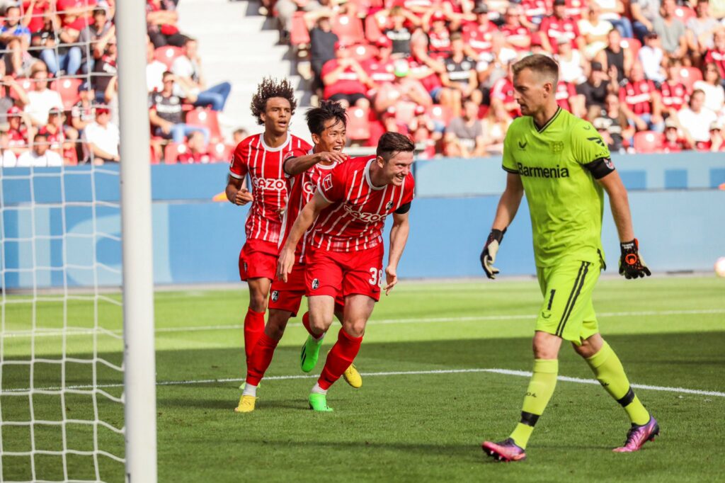 Michael Gregoritsch vs Bayer Leverkusen