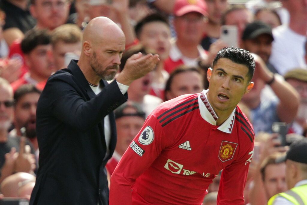 Erik ten Hag, Cristiano Ronaldo