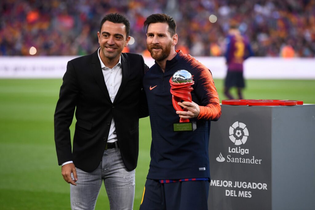 Xavi Hernandez, Lionel Messi1