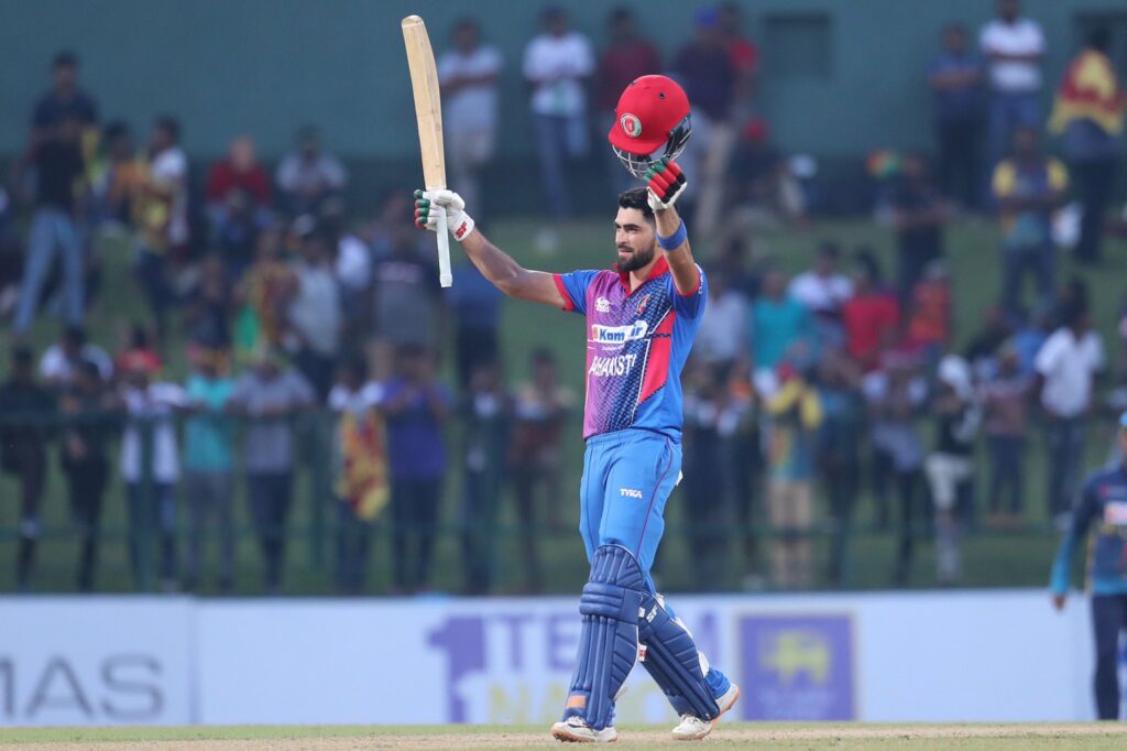 Ibrahim Zadran vs Sri Lanka