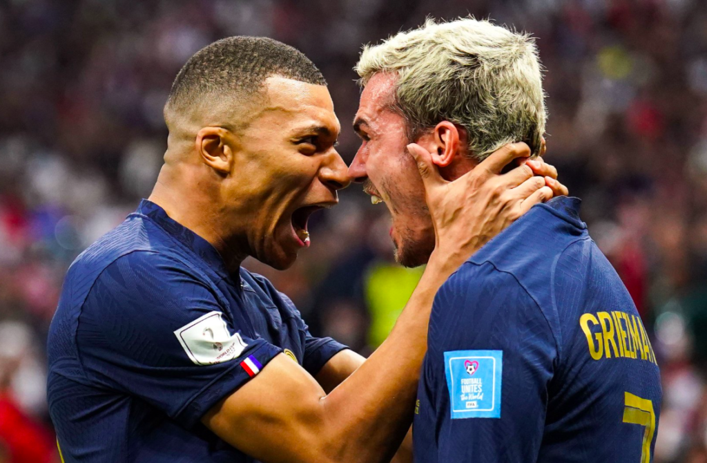 Kylian Mbappe, Antoine Griezmann