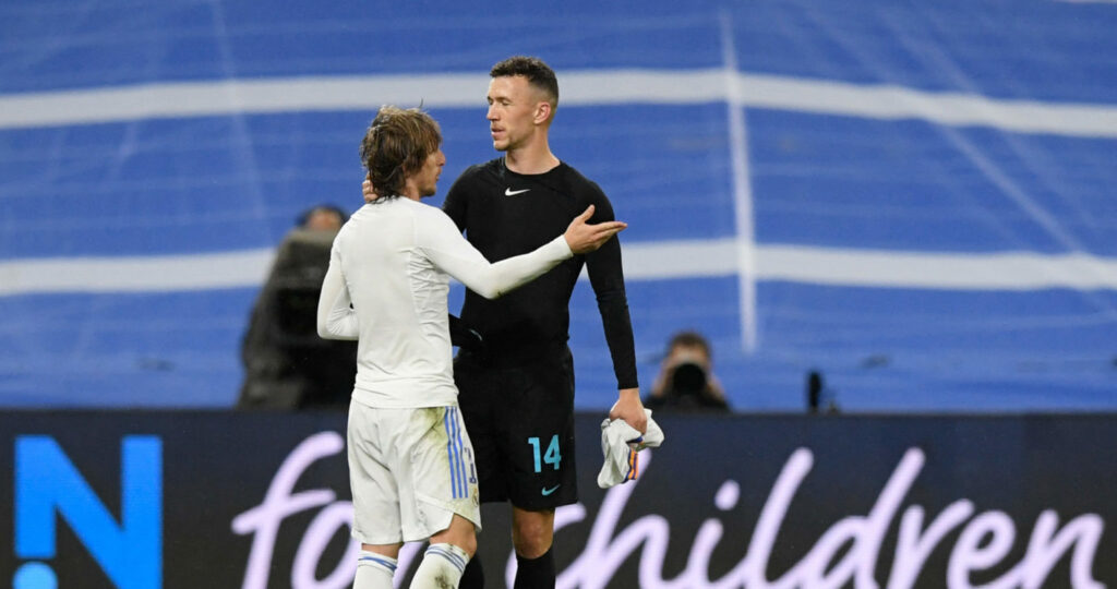 Luka Modric, Ivan Perisic