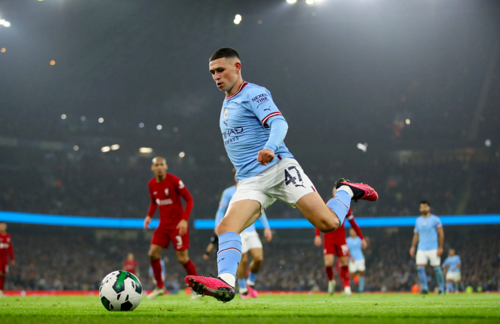 Phil Foden vs Liverpool