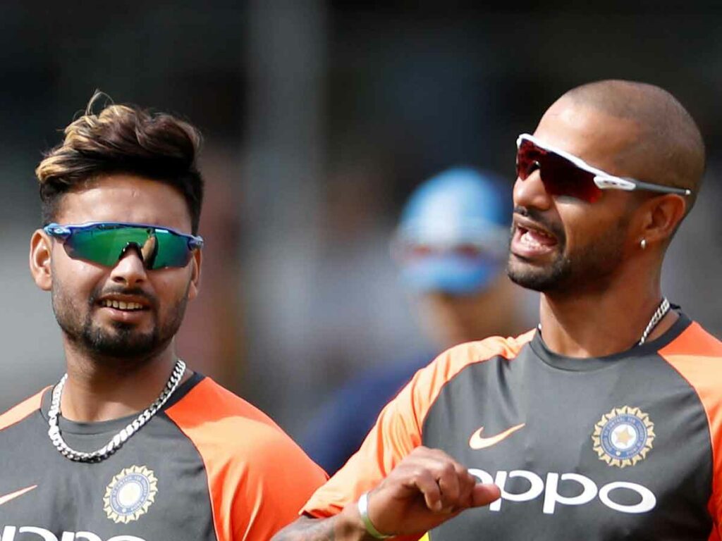 Rishabh Pant, Shikhar Dhawan