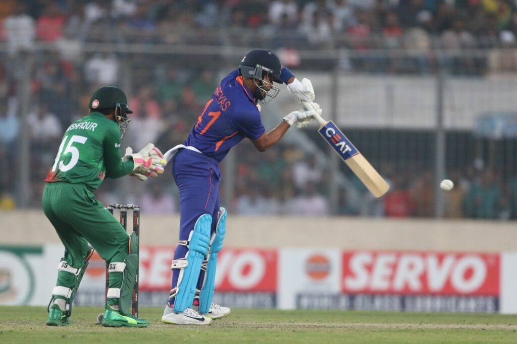 Shreyas Iyer vs Bangladesh